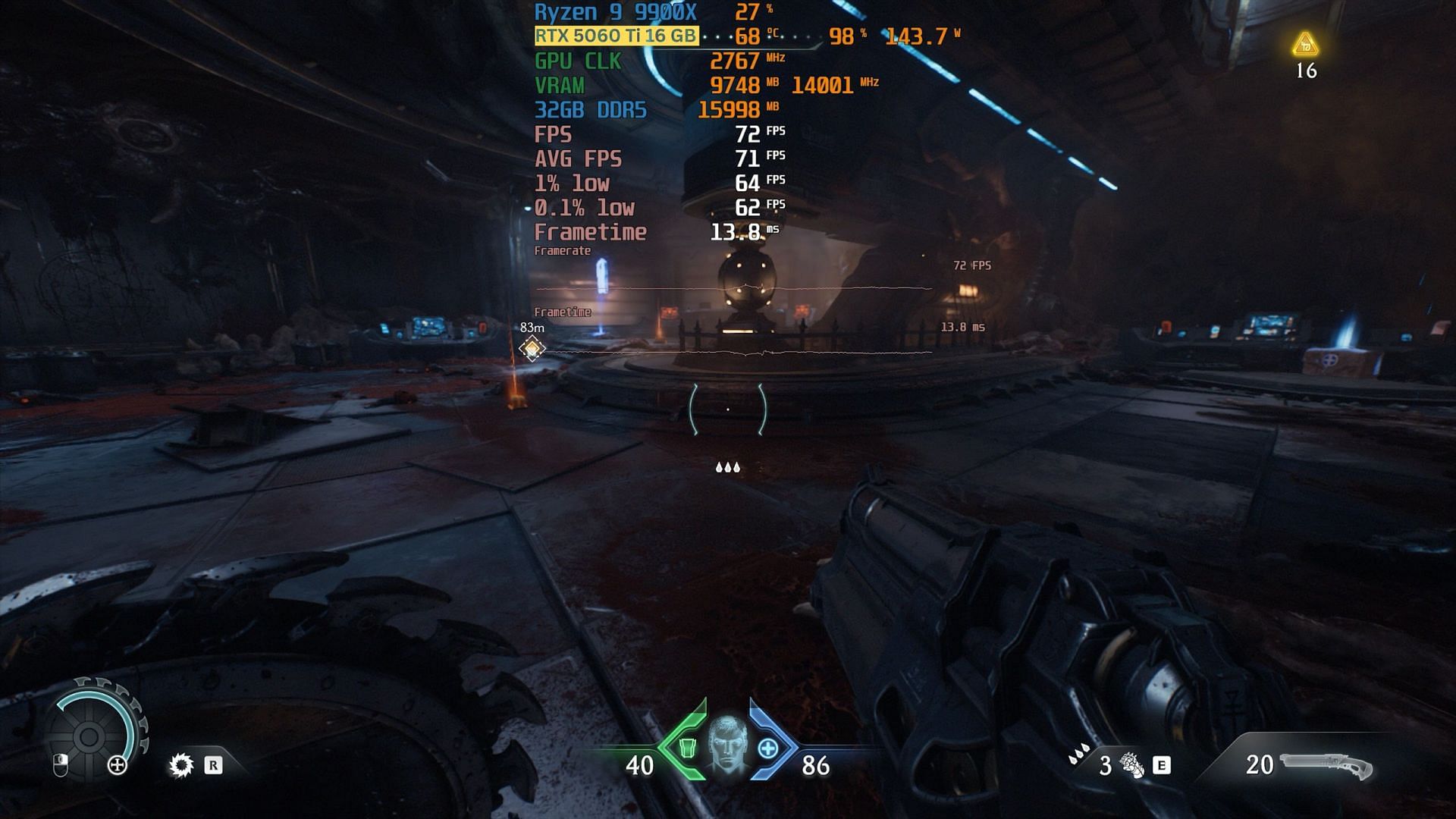 At native 1440p, DOOM: The Dark Ages looks visually impressive (Image via Bethesda)